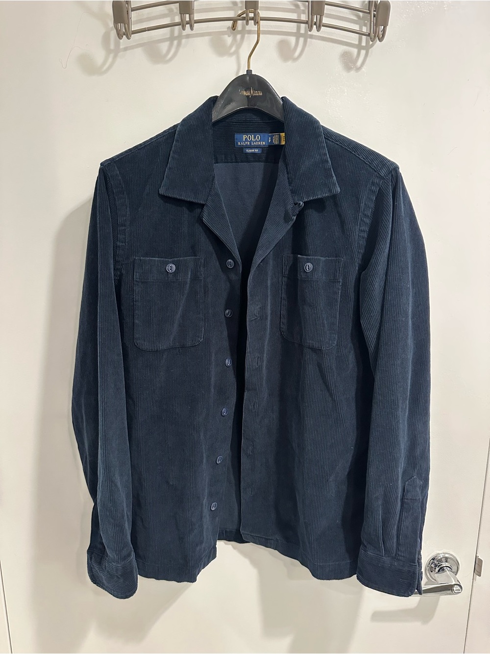 Polo by Ralph Lauren Dark Navy Corduroy Shirt Jacket